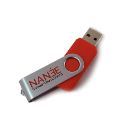 Praktischer USB-Stick von NANÉE mit 4 GB Speicherkapazität